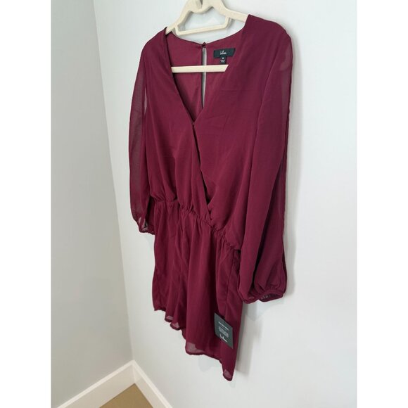 Brand new Lulus Luck & Love 3/4 Sleeve Romper, size medium - Picture 11 of 16